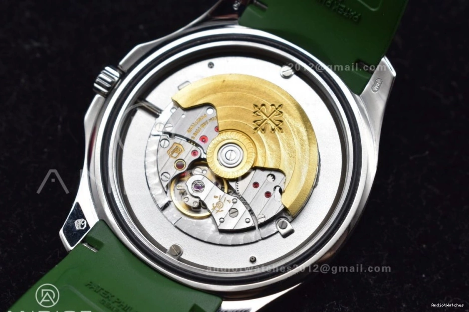 Rubber On 1:1 Aquanaut 514 Dial SS NewStyle Strap 324CS 5168G 42mm ZF Edition Green Green Best 0922